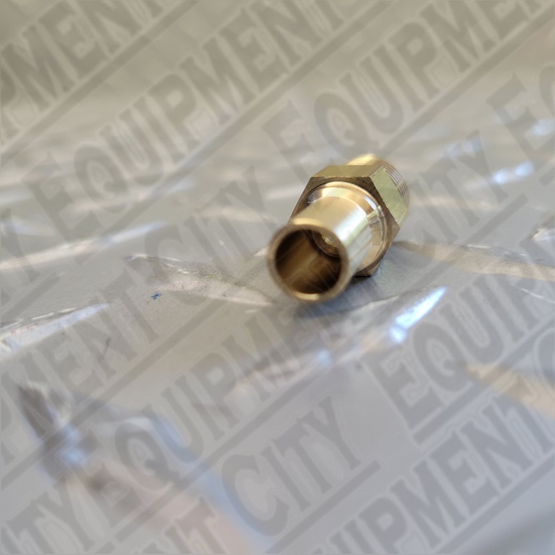 Mastercool 69888-23-02 Brass Fitting 1/4 FLM x Tube